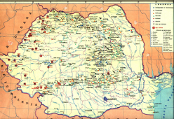 Harta Apelor Minerale din Romania
